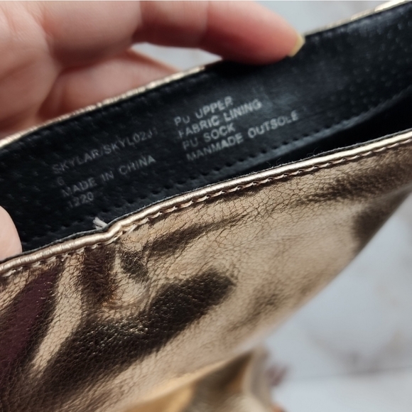 Steve madden madden girl rose gold stilettos boots skylar new - Picture 6 of 6